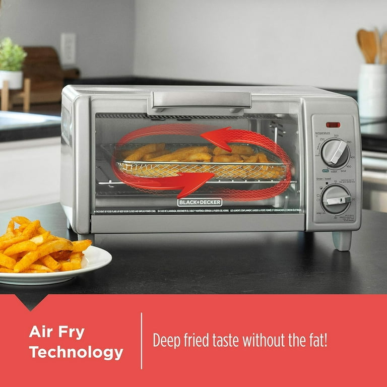 BD Spectrum Brands 4-Slice Air Fryer and Toaster Oven with New