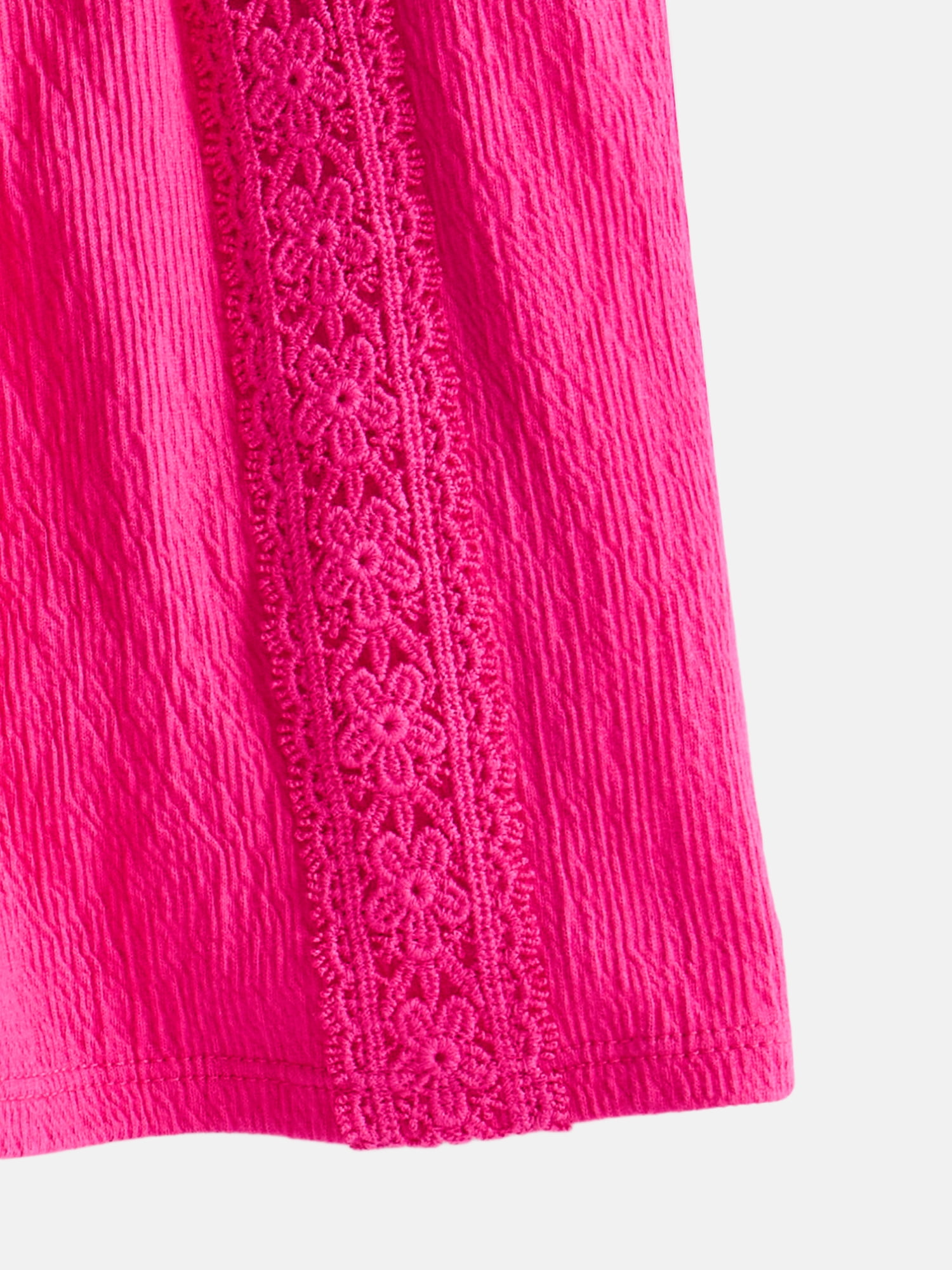 Wonder Nation Girls Crinkle Knit Top, Sizes 4-18 & Plus