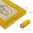 thumbnail image 2 of Seashell Ephemera I - Framed Print w/glass - Sunflower Yellow, 2 of 8
