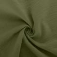 thumbnail image 6 of Oiangi Women's Cotton Linen Pants Drawstring Elastic Waist Pant Casual Loose Fit Palazzo Trousers with Pockets Army Green L, 6 of 8