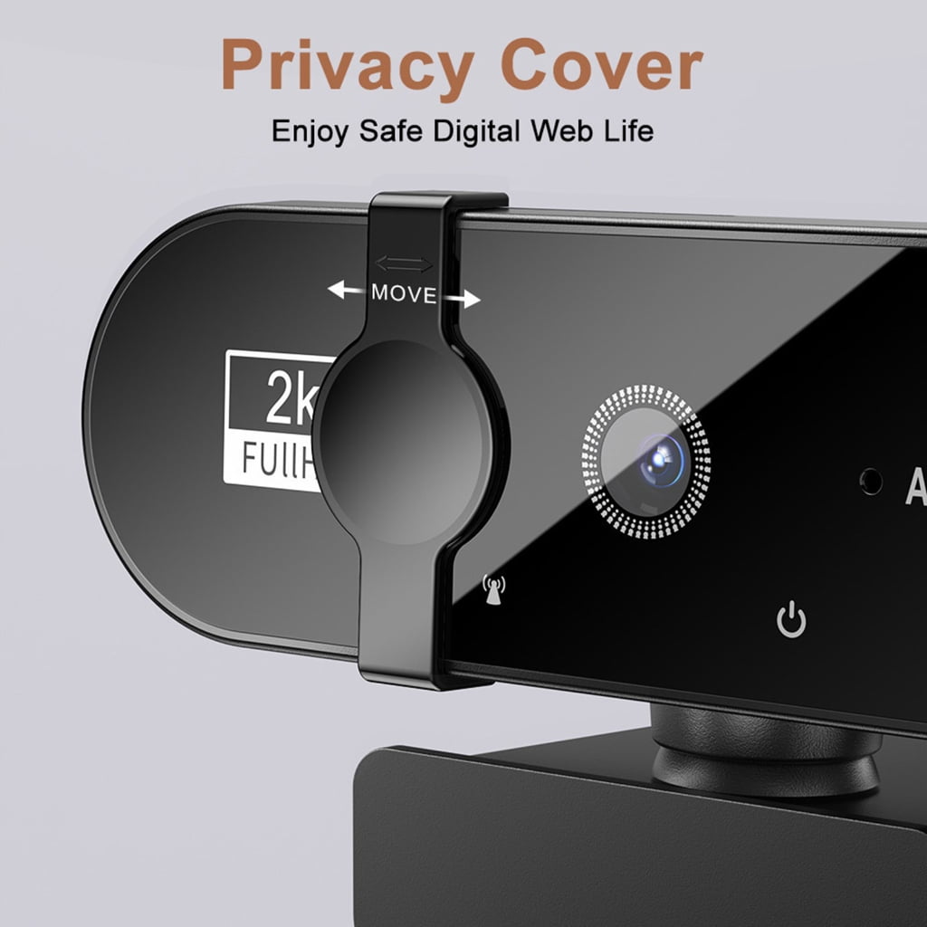W66 Webcam with USB Port and Auto Focused 1080P/2K/4K Optional for Remote Work and Live Streaming Enthusiasts