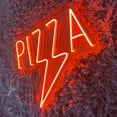 thumbnail image 3 of Handmadetneonsign Pizza Neon Sign, Pizza Neon Sign for restaurant, Wall Decor, Bar Neon Sign, 3 of 5