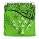 thumbnail image 1 of Juego de funda nórdica Kosrae - Bandera de Kosrae Verde, 1 of 6