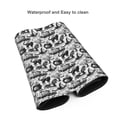 thumbnail image 4 of Hirioo Black White Halloween for Mouse Pad ,Anti-Slip Base, Durable Stitched Edges, Perfect for Gaming, Office, and Home Use,16x35.5in, 4 of 9