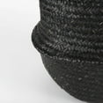 thumbnail image 6 of HomeRoots 392162 Wicker Storage Baskets, Black - Set of 3, 6 of 6