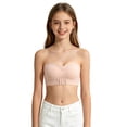 thumbnail image 3 of CAIXIA Girls Strapless Bra for Teens Girls Bandeau Bras Wireless Training Bras with Detachable Strap, 3 of 8
