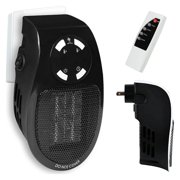 Electric Heater Wall Outlet Space Heater with Energy Efficient Low Noise Room Heater Portable Heater ,Easy to Operate