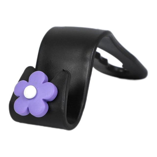 Multifunctional Flower Shape Car Hook Cute Car Seat Hook Back Storage C5D8