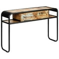 thumbnail image 3 of vidaXL Console Table 118x30x75 cm Solid Reclaimed Wood, 3 of 5