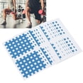 thumbnail image 4 of Patch de Bande Transversale, Bande Transversale de Sport Bande Transversale Confortable et Respirante Douleur Soulagement Bande Transversale Imperméable à l'Eau Conception 20pcs pour la Protection de la Taille de la Cheville du Poignet de la Tête Bleu, Rose, 4 of 8