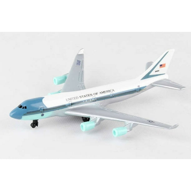Air Force One Single Plane, White Daron RT5734 Diecast Model