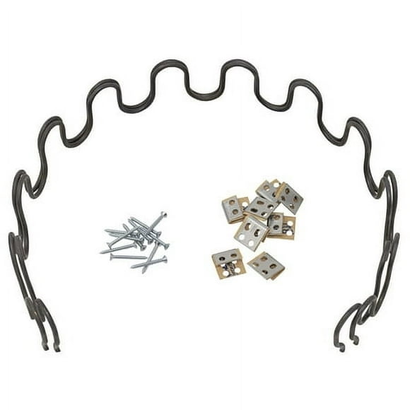 House2Home 25" Sofa Upholstery Spring Replacement, 2pk Repair Kit for Furniture Chair Couch, Includes Clips, Screws, and Instructions