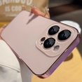 thumbnail image 2 of Original AG Silicone Matter Plating Bumper Phone Case For iPhone 15 14 13 12 Pro Max 11 ProMax + Plus Lens Protect Back Cover, 2 of 5