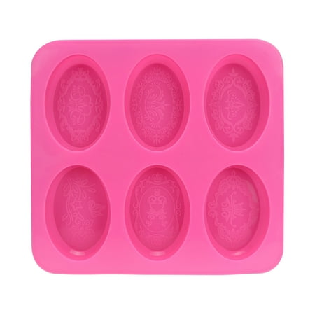 

Silicone Cupcake Molds Six Consecutive Oval Soap Molds New Silicone Soap Molds Lace Pattern Molds