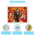 thumbnail image 6 of Harley Quinn Diamond Arts Kits for Adults Diamond Art Gem Art Painting Full Drill Round Art Gem Painting Kit for Home Wall Decor 16"x20", 6 of 8