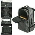 thumbnail image 3 of Travelhouse Travel Backpack for Men & Women Hiking Outdoor Carry On with Packing Cubes（Gray）, 3 of 6