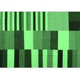 thumbnail image 1 of Ahgly Company Indoor Rectangle Abstract Emerald Green Contemporary Area Rugs, 3' x 5', 1 of 4