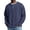 Navy, variant on UDAUDU Men's Waffle Shirts Long Sleeve T-Shirts Button Collared Casual Henley Shirts Pullover Outdoor Waffle Sweatshirts Black XL