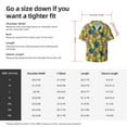 thumbnail image 5 of Goofa Retro Boho Elephants Printed Men's Casual Short-sleeved Shirt,Lightweight Breathable Button-down,Summer Casual men's top,Versatile Fashion shirt-4X-Large, 5 of 7