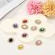 thumbnail image 4 of 20 Piezas de Botones de Strass, Piedras de Strass de Base Plana para Coser con Gemas de Espejo de Base Metálica para Embellecimientos de Manualidades para Ropa, Zapatos, Sombreros, Bolsas, Azul Oscuro, 4 of 6