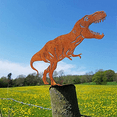 thumbnail image 3 of Metal Dinosaur Fence Post Topper, G, 3 of 8