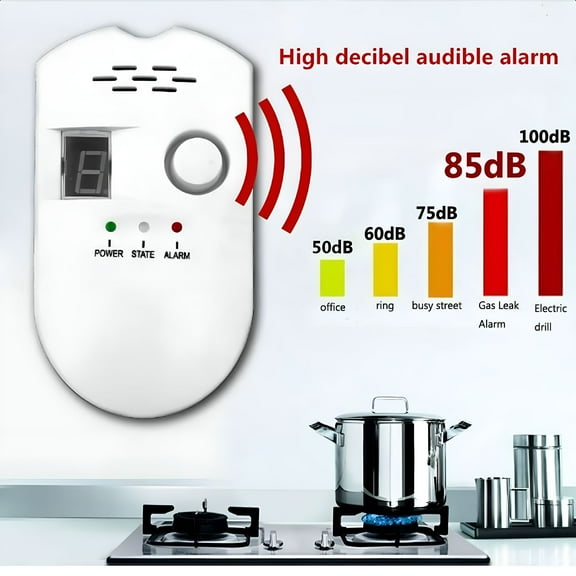 GJX Combustible Gas Concentration Digital Display Alarm for Natural Gas and Liquefied Gas