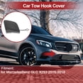 thumbnail image 3 of Tapa del gancho de remolque delantero derecho Unique Bargains para MercedesBenz GLC X253 2016-2018 Gancho No.2538853400 Sin color base de imprimación Plástico 1 Pc, 3 of 6