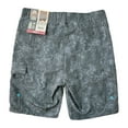 thumbnail image 2 of ZeroXposur Men's UPF 50+ Sun Protection Comfort Liner Velcro Waist Swim Trunks (Black Spray, L), 2 of 2