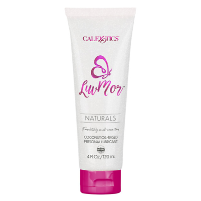 Luvmor Naturals Organic Personal Lubricant, Premium Coconut Oil Based Lube
