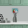 thumbnail image 4 of Carolines Treasures Snowman with White Poodle Leash or Key Holder Triple multicolor, 4 of 4