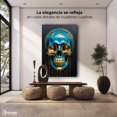thumbnail image 4 of Cuadro Decorativo Canvas Fusión Azul Dorado 60x90 Canvas Revolution, 4 of 4