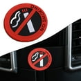 thumbnail image 3 of Do not smoke stickers No smoking stickers No smoking signs Car interior stickers, 3 of 11