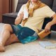 thumbnail image 5 of Fotbe Airplane Shark Pantalones Cortos de Pijama para Hombre, Ropa de Dormir, Pantalones de Pijama Cortos para Hombre-XX-Large, 5 of 6
