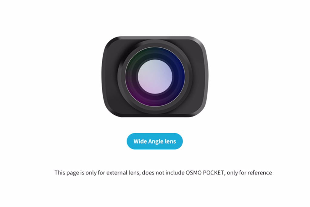 Wide-angle And Macro Lens For DJI OSMO POCKET Handheld Camera HD Anti-shake 