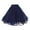 Navy, variant on TSADFHJI Satin Skirt Maxi Women's Basic Versatile Stretchy A-Line Flared Casual Mini Skater Skirt One Size Red