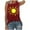 Red, variant on DailyTrove Women's Sun Graphic Print Tank - Sleeveless Casual Top, Cheerful for Summer & Vacations