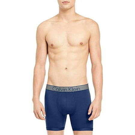 UPC 011531366527 product image for Calvin Klein Men's Customized Stretch Boxer Briefs, Downpour Large - NEW | upcitemdb.com