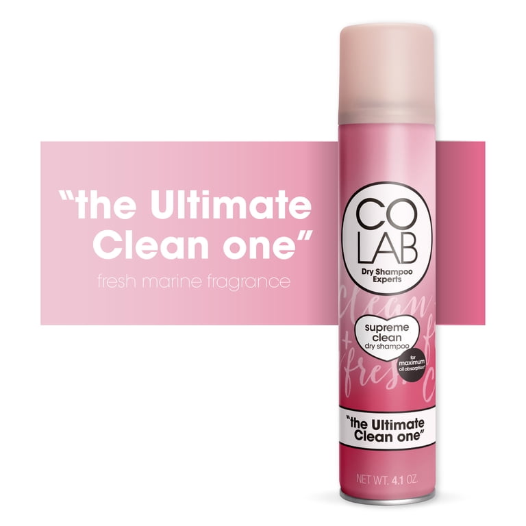 COLAB Dry Shampoo Supreme Clean - Fresh Marine-Inspired Scent