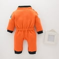 thumbnail image 4 of NOKIO Girls' Long Sleeve Jumpsuit, Toddler Playsuit With Sleeves, Girls' Long Sleeve Romper Costume, Toddler Boys Girls Jumpsuit Autumn/Winter Long Sleeved Astronaut Space Suit Jumpsuit, 4 of 5