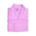 thumbnail image 1 of Bata de Baño TexBen Unisex Microfibra Rosa Pastel, 1 of 4