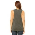 thumbnail image 2 of Ladies' Flowy Scoop Muscle Tank, 2 of 2