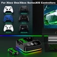 thumbnail image 6 of ESYWEN Xbox Controller Battery Pack, 2x6200mWh Rechargeable Battery Pack with Charging Station for Xbox Series X|S/One/S/X, Xbox Accessories, 6 of 8