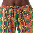 thumbnail image 3 of FcBaudy Full Length Pants Man Printing Loose Large Size Drawstring Pockets Binding Leg Trousers Man Polyester Trousers, 3 of 7