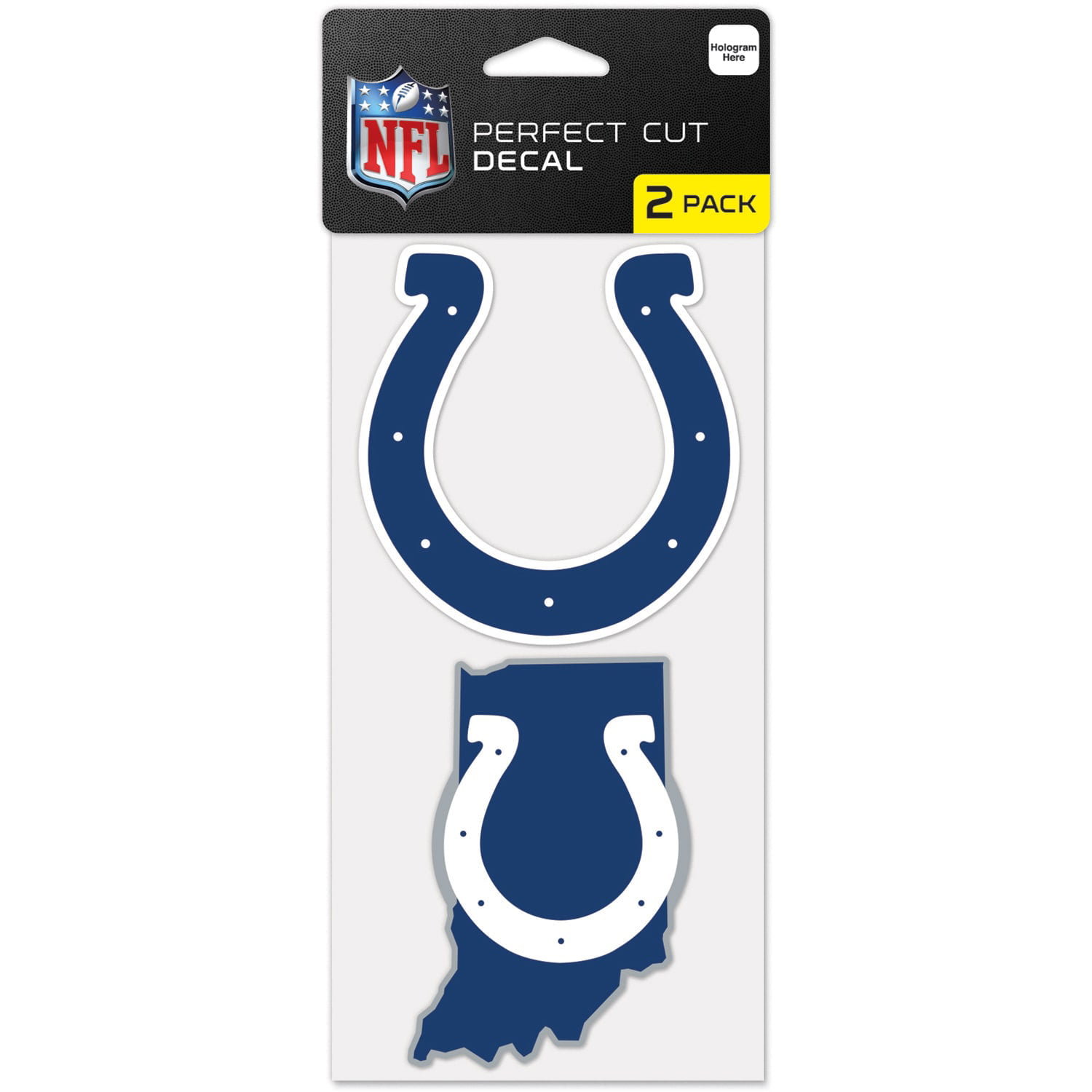 Indianapolis Colts Stickers Die Cut Mini Decals 12-Pack Sticker Sheet 