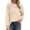 Khaki, variant on Vedolay Long Sleeve Shirts Womens Casual Long Sleeve Sweatshirts Crew Neck Relaxed Fit Tops,Khaki XXL