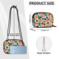 thumbnail image 4 of FORMRS Mini Crossbody Bag for Women Adjustable Rope Shoulder Casual Phone Purse, Floral Blooms, 4 of 7