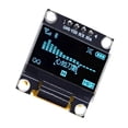 thumbnail image 4 of Inteprter Módulo de pantalla OLED blanco serie IIC de 0,96 pulgadas 128X64 I2C 12864 tablero de pantalla LCD GND VCC SCL SDA 0,96 para Electrónica miscelánea azul, 4 of 6
