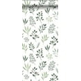 thumbnail image 6 of ESTA Home Cynara White Scandinavian Floral Wallpaper, 20.9-in by 33-ft, 6 of 6