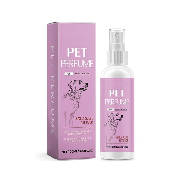 Mom's Best Spray desodorante para perros y gatos, elimina olores al instante y refresca, seguro y no irrita, 100 ml/3,38 oz
