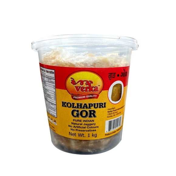 Verka Kohlapuri Gor Natural Jaggery, 1 kg